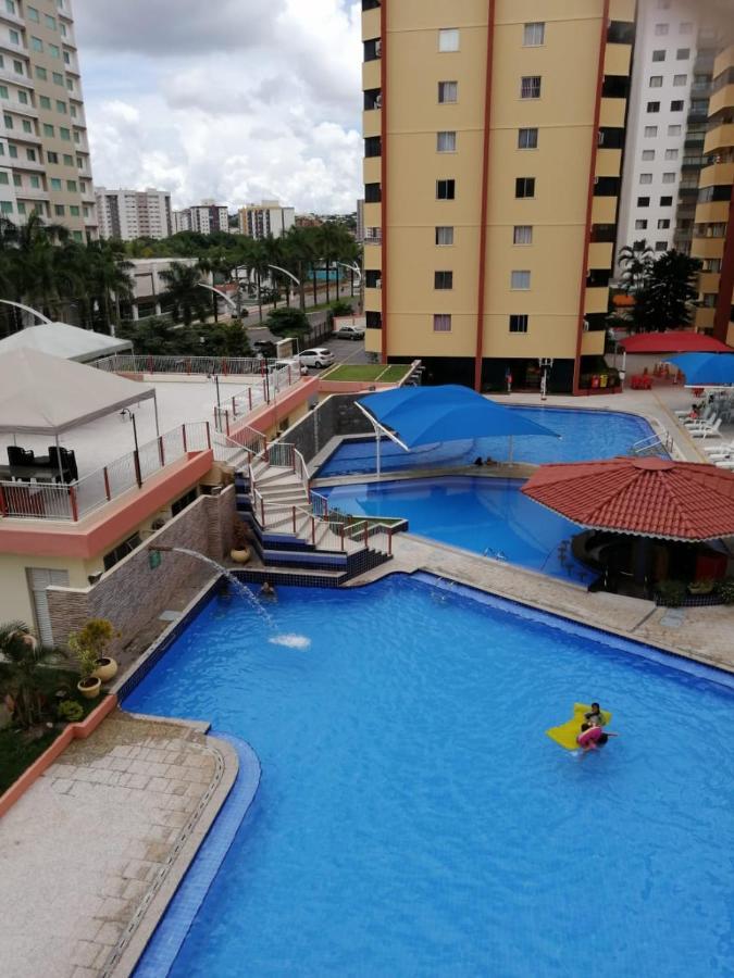 Caldas Novas - Go - Apartamento Parque Das Aguas Quentes Bloco 1 - Em Frente Clube Prive Exterior photo